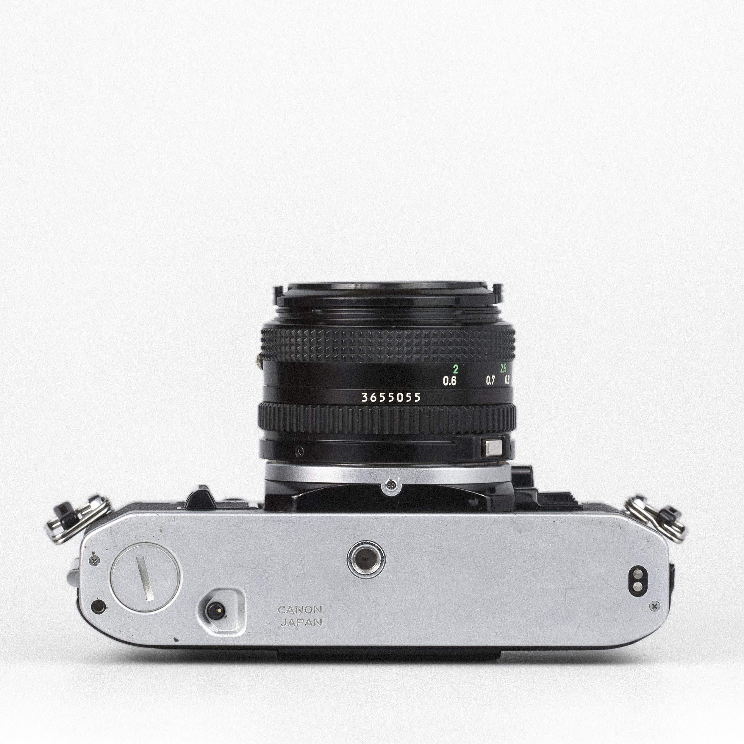 Canon AE-1 + FD 50mm 1:1.8 — Carmencita Film Cameras